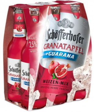 Schöfferhofer Granatapfel Guarana Weizen-Mix