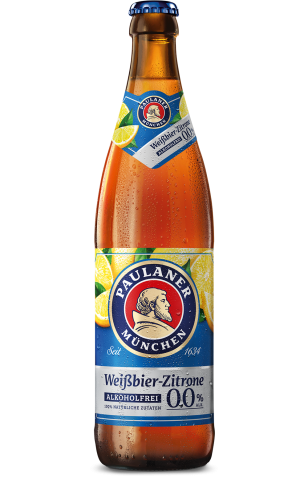 Paulaner Weißbier-Zitrone Alkoholfrei 0,0%