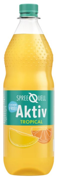 Spreequell Aktiv Tropical Zuckerfrei