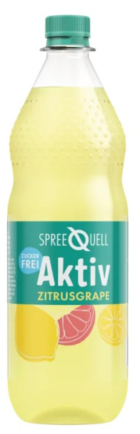 Spreequell Aktiv Zitrusgrape Zuckerfrei
