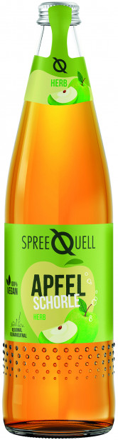 Spreequell Apfelschorle herb