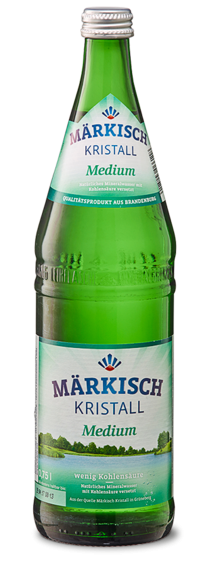 Märkisch Kristall Mineralwasser Medium