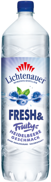 Lichtenauer FRESH & Fruity Heidelbeer