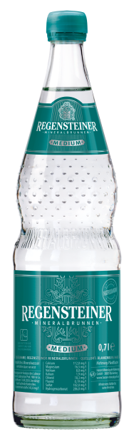 Regensteiner Mineralwasser Medium  
