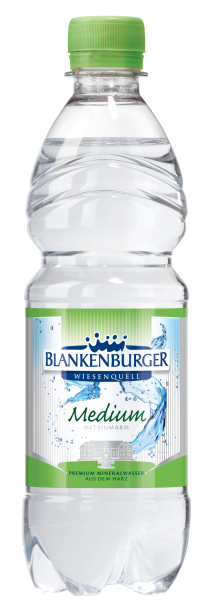 Blankenburger Mineralwasser Medium  