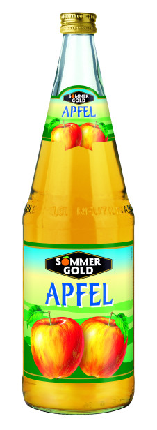 Sommergold Apfelsaft Klar