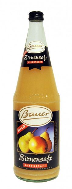 Bauer Birnensaft Direktsaft