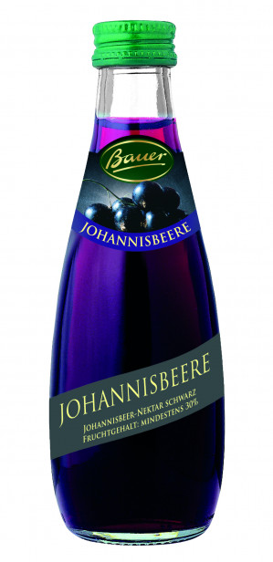 Bauer Johannisbeer Nektar schwarz