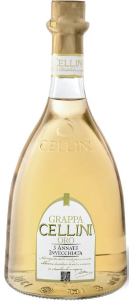 Grappa Cellini Oro Riserva