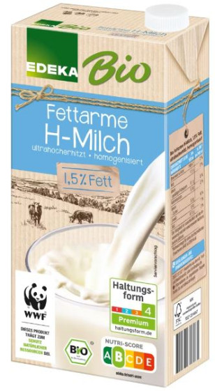 Milch BIO 1,5% Fett 