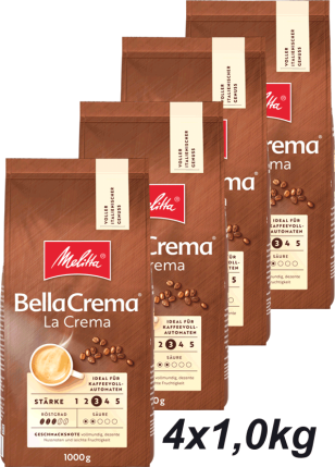 Melitta BellaCrema LaCrema 4x1,0kg