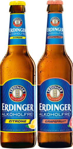 Erdinger Alkoholfrei Grapefruit/ Zitrone Mischkiste