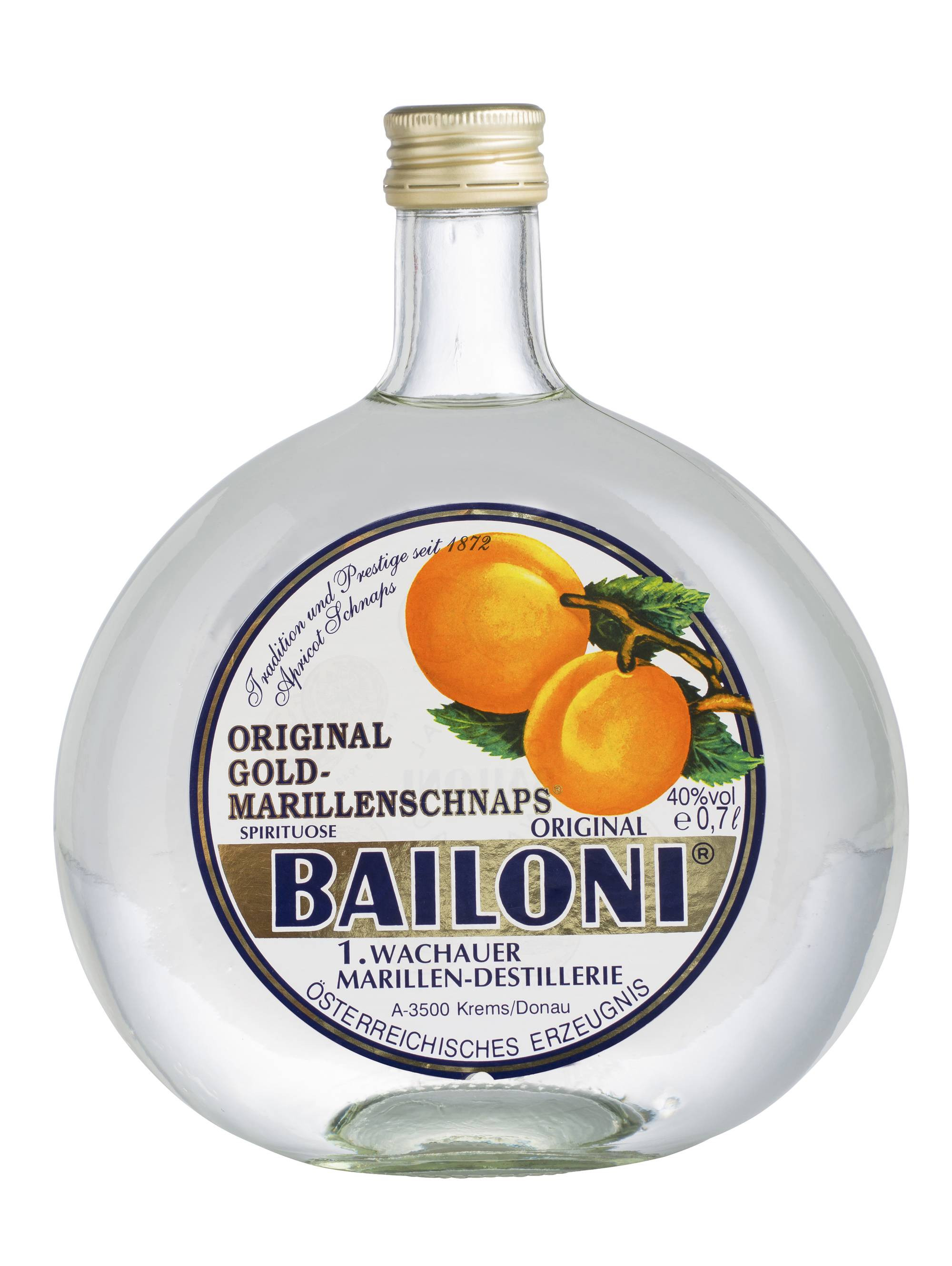 Bailoni Marillenschnaps ~ Getränke Lieferservice für Potsdam und Umgebung