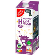 EDEKA Laktosefreie H-Milch 3,8% Fett